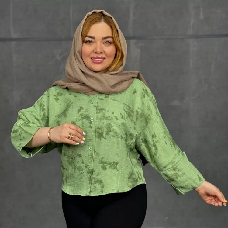 شومیز دخترانه گازوئیلی کد 28779