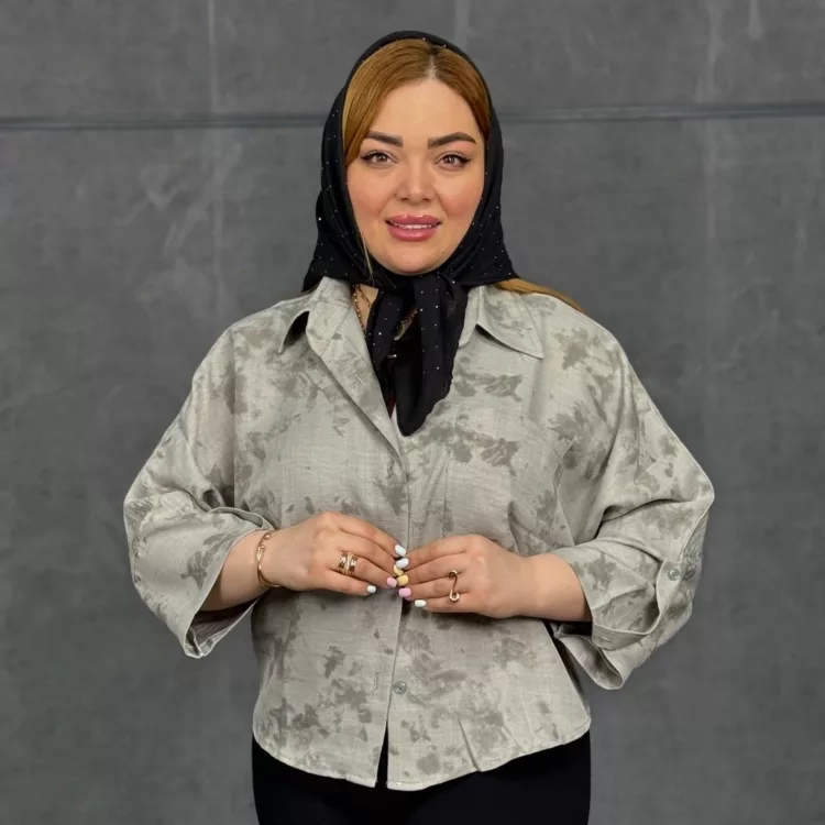 شومیز دخترانه گازوئیلی کد 28779