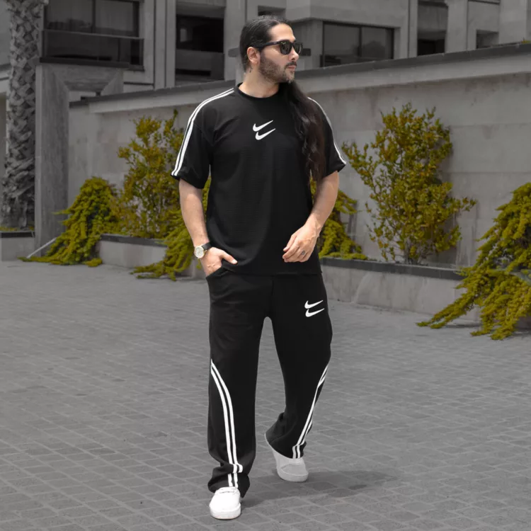 ست تیشرت و شلوار مردانه نایک کد 29977