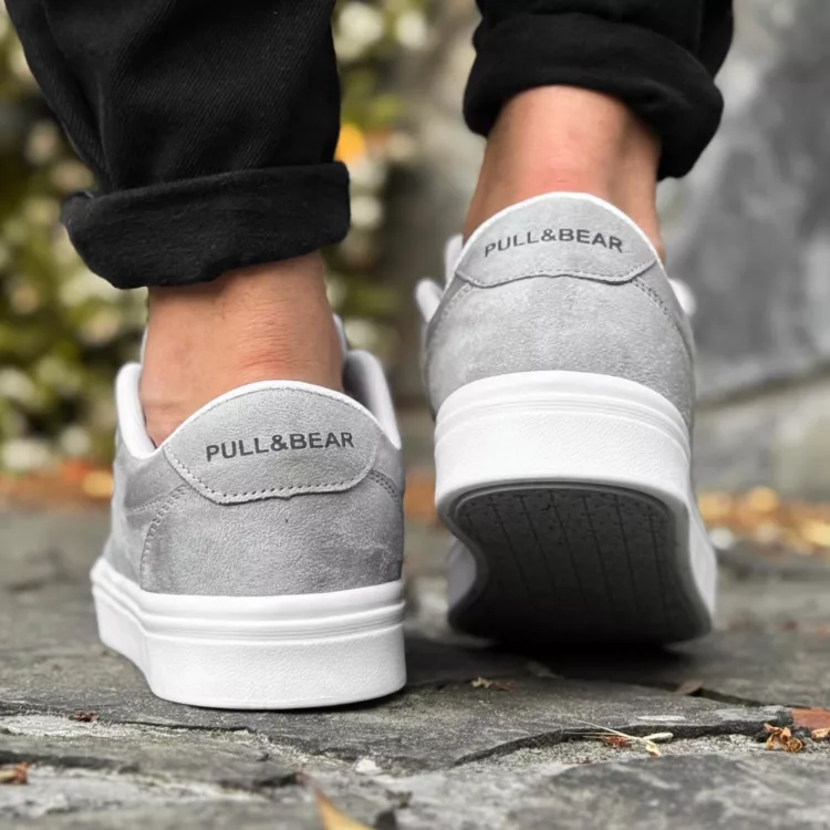 کتانی مردانه PULL&BEAR طوسی کد 29881