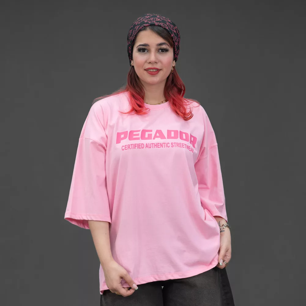 تیشرت باکسی دخترانه PEGADOR کد 30076