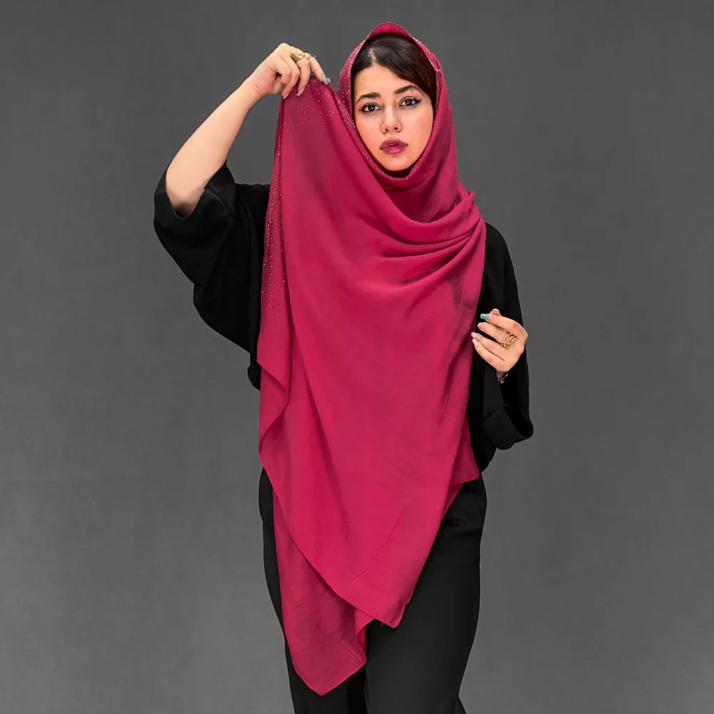 شال دخترانه نگینی کد 29996