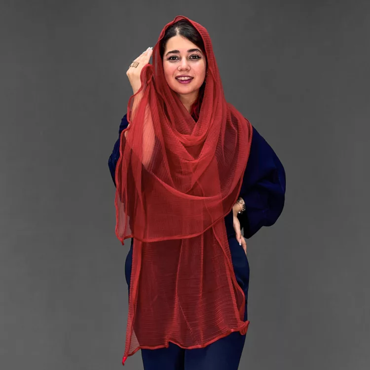 شال دخترانه توری کد 30123