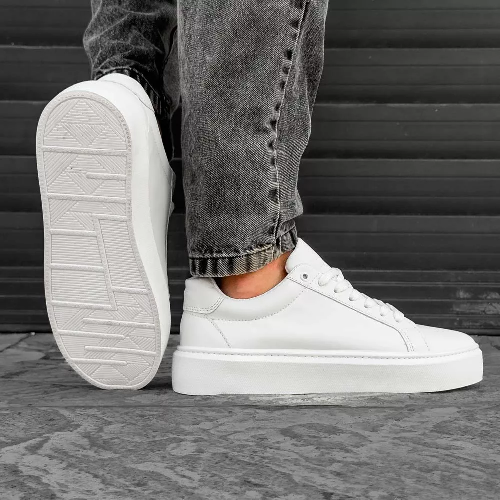 کتانی مردانه ونس سفید کد 30464